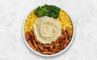 Barbekü Soslu Fit Izgara Tavuk Göğüs & Püre görseli