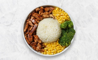 Soya Soslu Fit Izgara Tavuk Göğüs & Basmati (664 Kcal.) görseli
