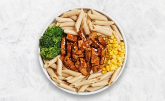 Barbekü Soslu Fit Izgara Tavuk Göğüs & Tam Buğday Makarna görseli