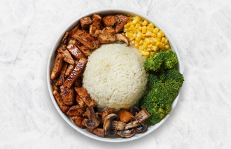 Soya Soslu Mantarlı Fit Izgara Tavuk Göğüs & Basmati görseli