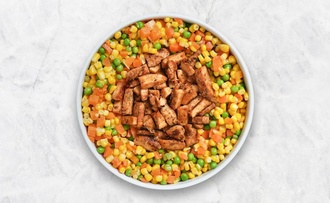 Sebzeli Garnitür Fit Izgara Tavuk Göğüs (553 Kcal.) görseli