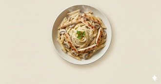 Penne Alfredo görseli