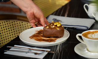 Çikolatalı Kalp Pasta görseli