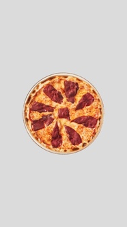 Pastırmalı Pizza (Büyük Boy.) görseli