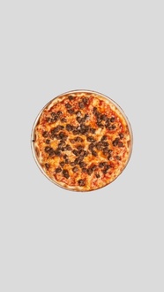 Kavurmalı Pizza (Orta) görseli