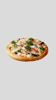Vejeteryan Pizza (Büyük Boy) görseli