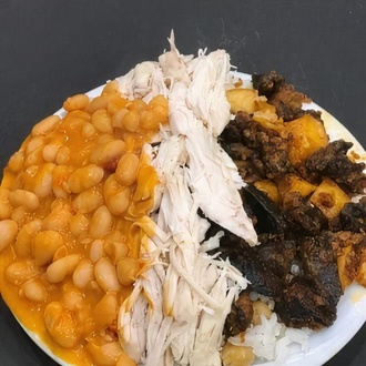 Tavuklu & Ciğerli Kuru Fasulyeli Pilav görseli