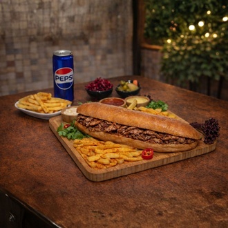 Ekmek Arası Et Döner Dürüm Menü görseli