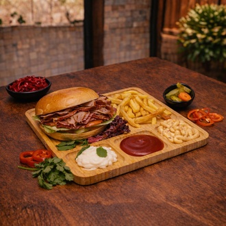 Yaprak Burger görseli