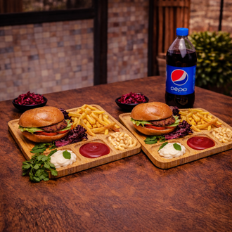 2'Li Hamburger Menü görseli