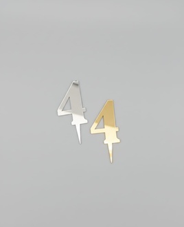 Pleksi Rakam (4)-Aynalı görseli