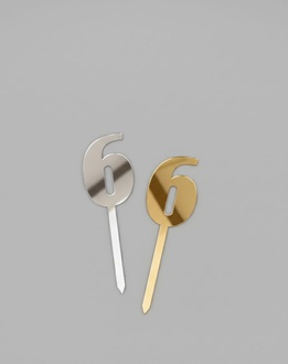 Pleksi Rakam (6)-Aynalı görseli