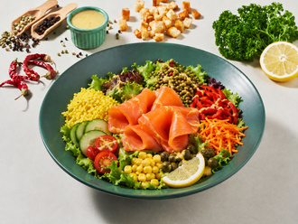 Let's Somon Füme Salata 🥗 görseli