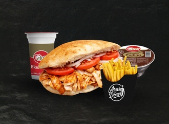 Muhteşem Ekmek Arası Tavuk 4 Lü Menü 1 görseli