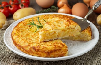 Patatesli Omlet görseli