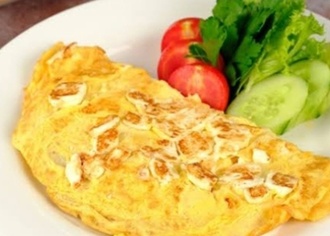 Zeytin Ezmeli Beyaz Peynirli Omlet görseli