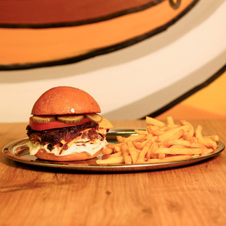 Single Classic Smash Burger (Çocuk Menüsü) görseli