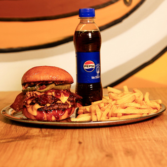 Bbq Smash Burger Pepsi Menü görseli