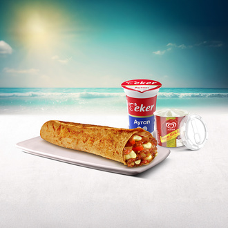 Algidalı Gurme Lavaş Döner Orta Menü görseli