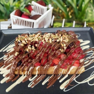 Waffle Berry Combo (Büyük Hamur) görseli
