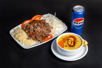Çorba & Et Döner Menü görseli