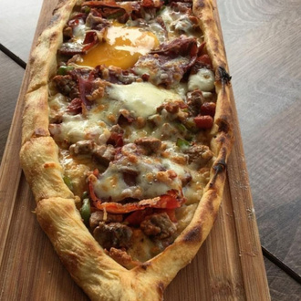 Karışık Pide & Coca-cola (33 Cl.) Menü görseli