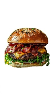 Salamlı Burger görseli