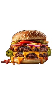 Double Cheese Burger görseli