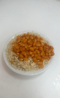 Tavuklu Pilav + Kuru Fasulye + Açık Ayran görseli