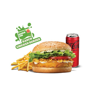 Ranch Chicken Burger Menü görseli