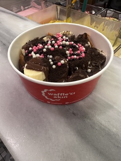 Kovada Muzlu Oreolu Waffle görseli