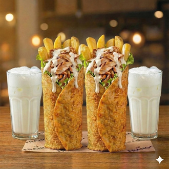 Frango 2 Tavuk + 2 Ayran Menü görseli