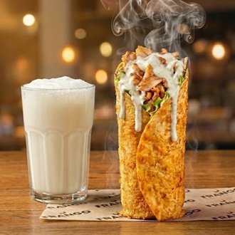 Tavuk Döner & Büyük Ayran görseli