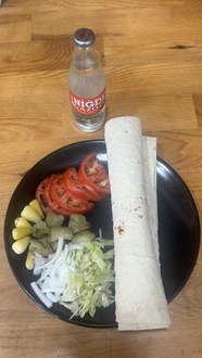 2 Adet Tavuk Döner (100Gr) Dürüm + 2 Adet Gazoz (250 Ml.) görseli