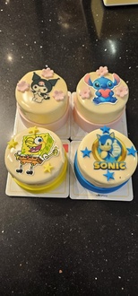 Figür Baskılı Adet Pasta görseli