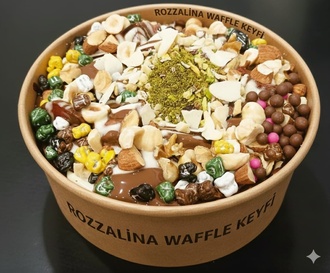 Süper Double Kova Waffle (15 Çeşit Malzeme) görseli