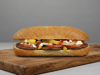 Izgara Köfte Sandvich Ekmek görseli