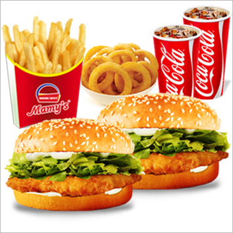 2'Li Mamys Chicken Maç Menüsü görseli