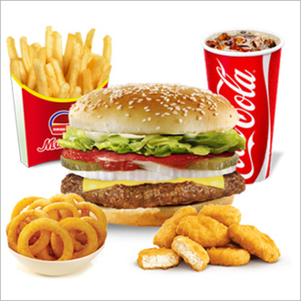 Muhteşem Oyuncu Menüsü (Mamys Star Cheeseburger Menü + Çıtır Lezzet) görseli