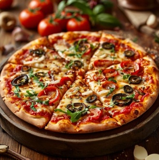 Vejeteryen Pizza Menü(orta Xl 32 Cm) görseli