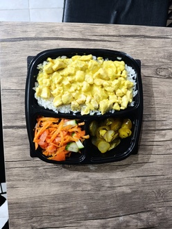 Dayının Tabağında Köri Soslu Pilav (200 Gr.) görseli