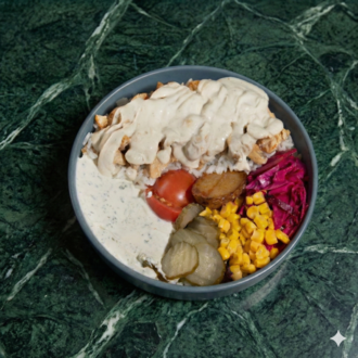 Sezar Soslu Tavuk Bowl görseli