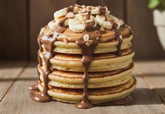 Double Milk Chocolate Pancake görseli