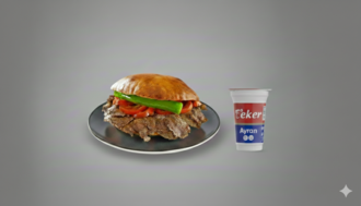 Tandır Ekmek Et Döner Menü görseli