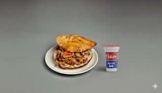 Tandır Ekmek Tavuk Döner Menü görseli