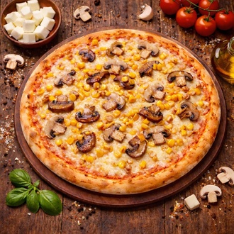 Madrid (Mantarlı) Pizza (Küçük Boy) görseli