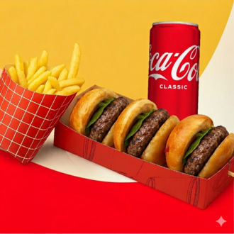 Mini 3'Lü Summer Köfte Burger Menü görseli