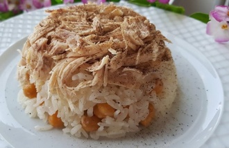 Tavuklu Nohutlu Pilav görseli