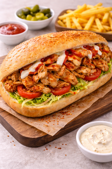 Üç Çeyrek Ekmek Tavuk Döner görseli