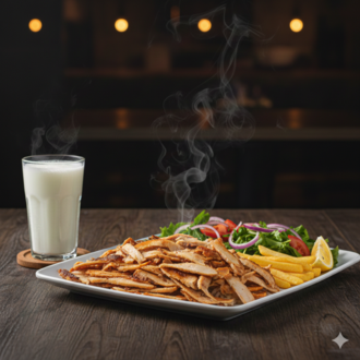 Tavuk Döner Porsiyon Menü görseli